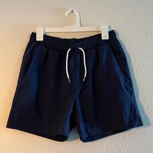 all in motion Navy Blue Drawstring Shorts medium